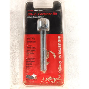 Sears Craftsman 3/4" in Forster Bit High Speed Steel Industrial Quality